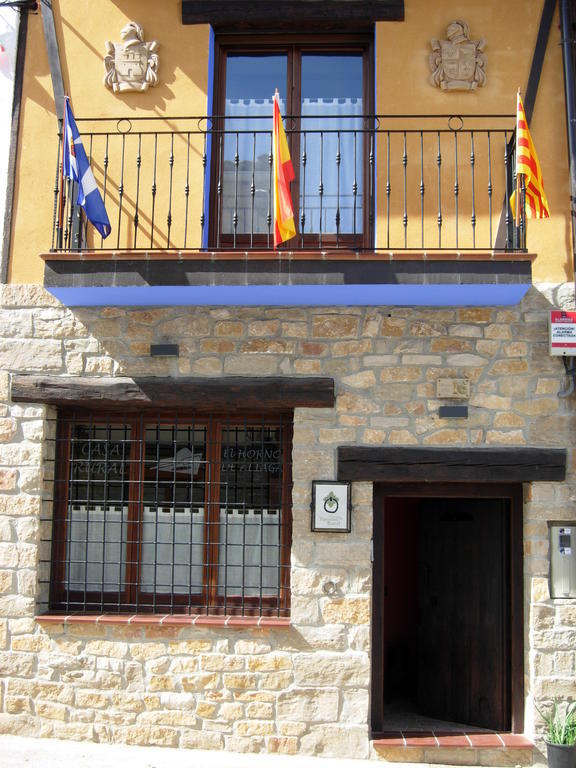 Hotel Rural El Horno De Aliaga Exterior foto